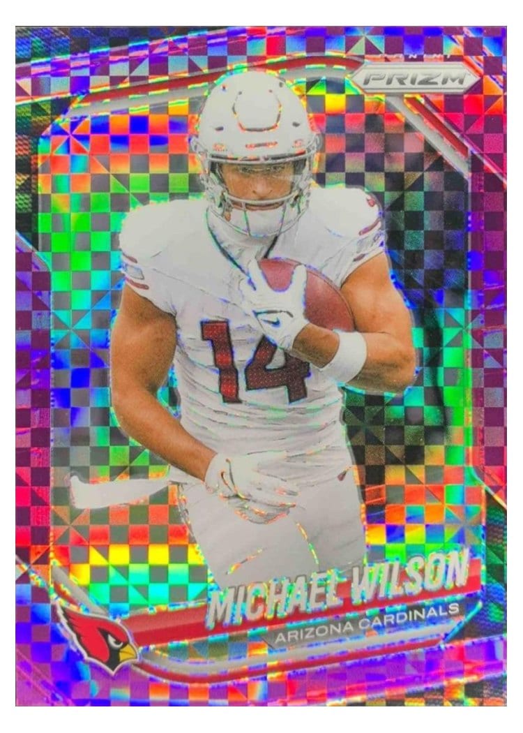 2025 Panini Prizm Base Set Michael Wilson #145 card