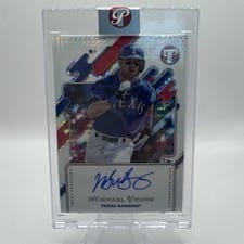 2025 Topps Pristine Pristine Autographs Michael Young #PA-MY