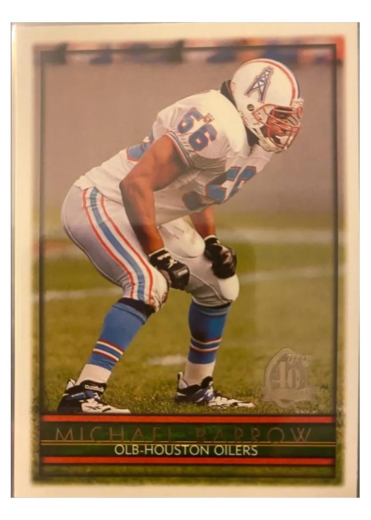1996 Topps Micheal Barrow #79 card