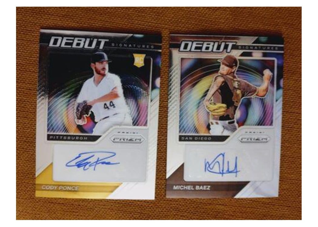 2021 Panini Prizm Debut Signatures Michel Baez #DS-MB card