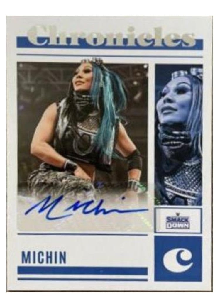 2023 Panini Chronicles WWE Signature Michin #13 card