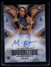 2025 Topps Exalted WWE Wrestling Apparition Autographs Michin #APA-YIM card