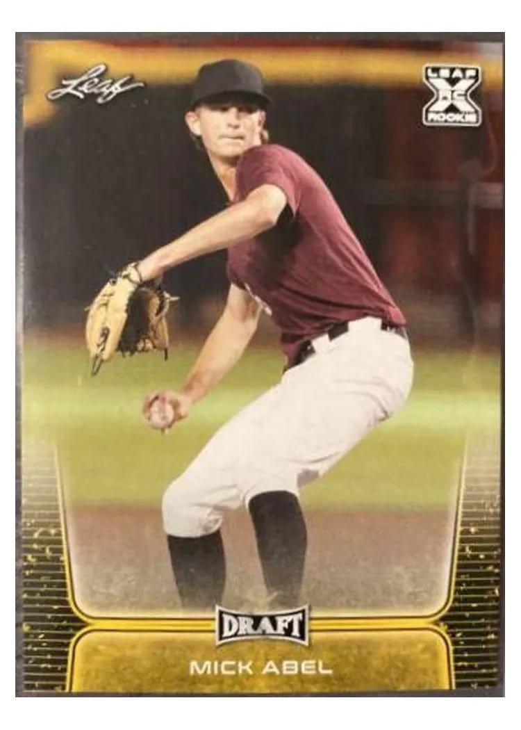 2020 Leaf Draft Base Set Mick Abel #38 card