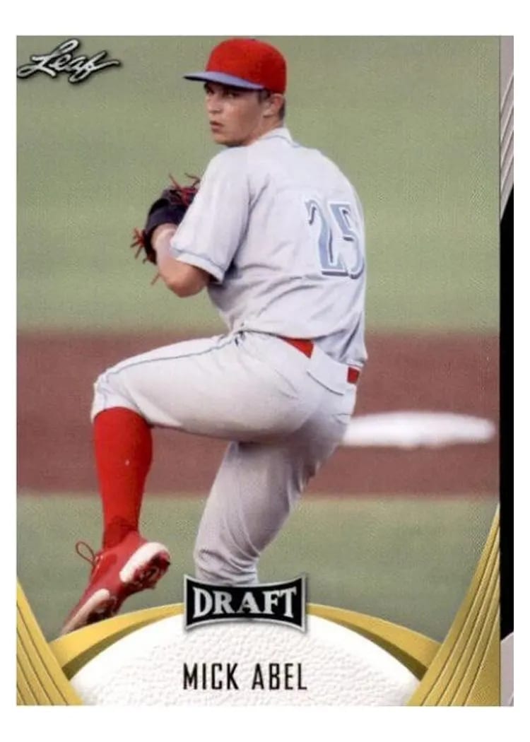 2021 Leaf Draft Mick Abel #10 card