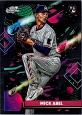 2025 Topps Cosmic Chrome Base Set Mick Abel #160 card