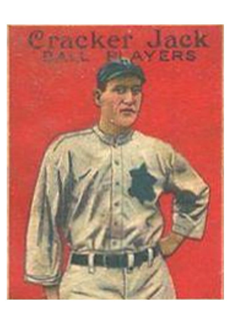 1914 Cracker Jack Mickey Doolan #120 card