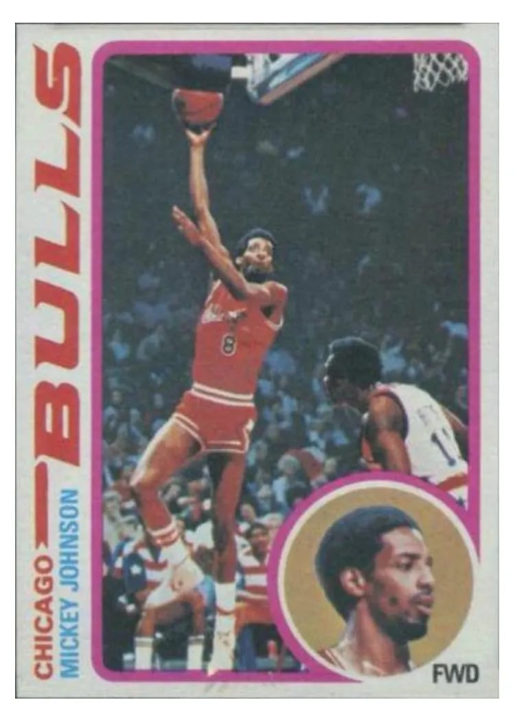 1978 Topps Mickey Johnson #36 card