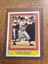 1985 Woolworth Mickey Mantle #23 card
