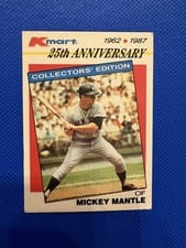 1987 Kmart Mickey Mantle #5 card