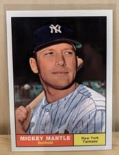 1996 Topps Mickey Mantle Sweepstakes Card card