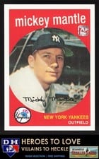 2021 Topps x Mickey Mantle Mickey Mantle #17 card