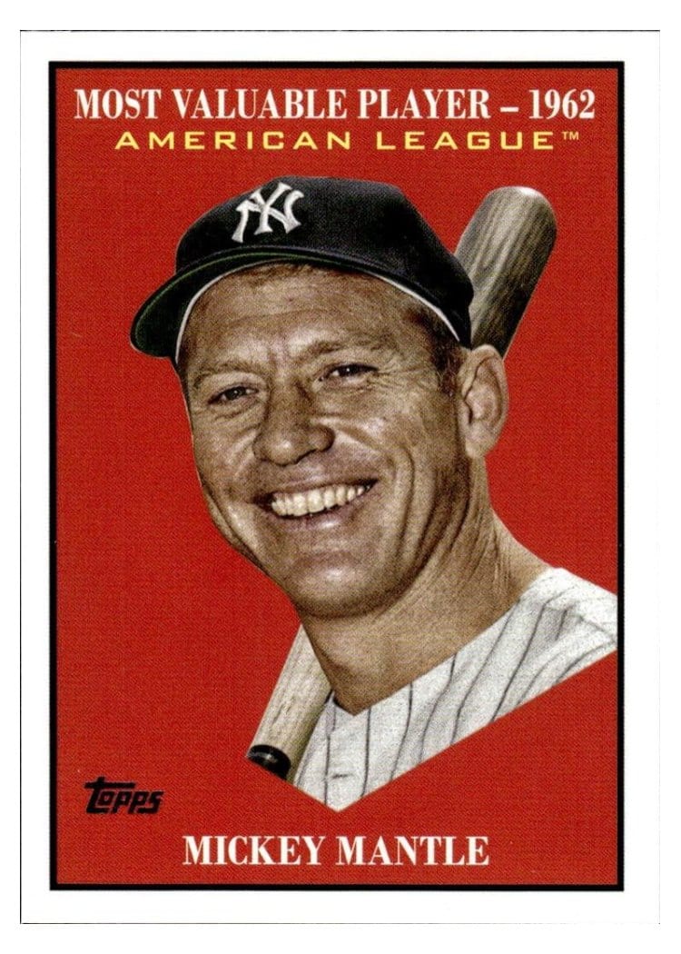 2025 Topps Update Most Valuable Mickey Mantle #MV-35 card