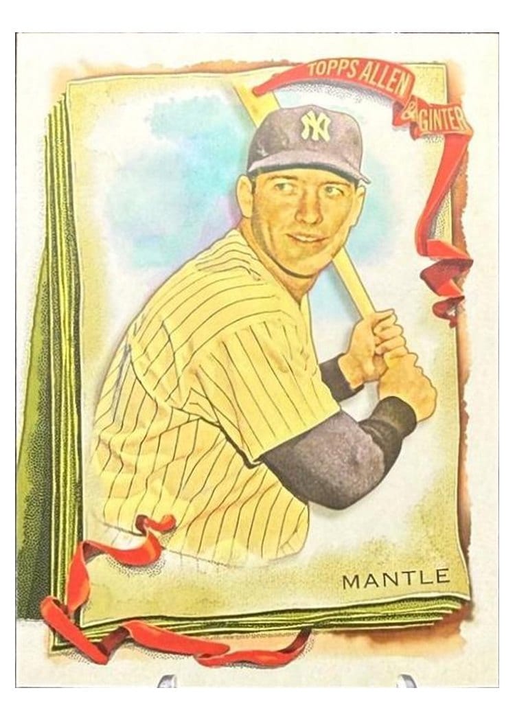 2026 Topps Allen & Ginter Mickey Mantle #7 card