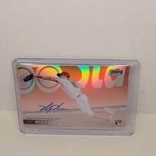 2021 Stadium Club Chrome Autographs Mickey Moniak #SCCAV-MM card