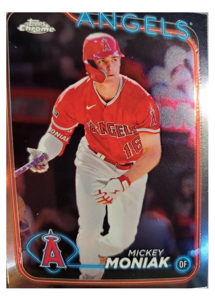 2024 Topps Chrome Base Set Mickey Moniak #51 card