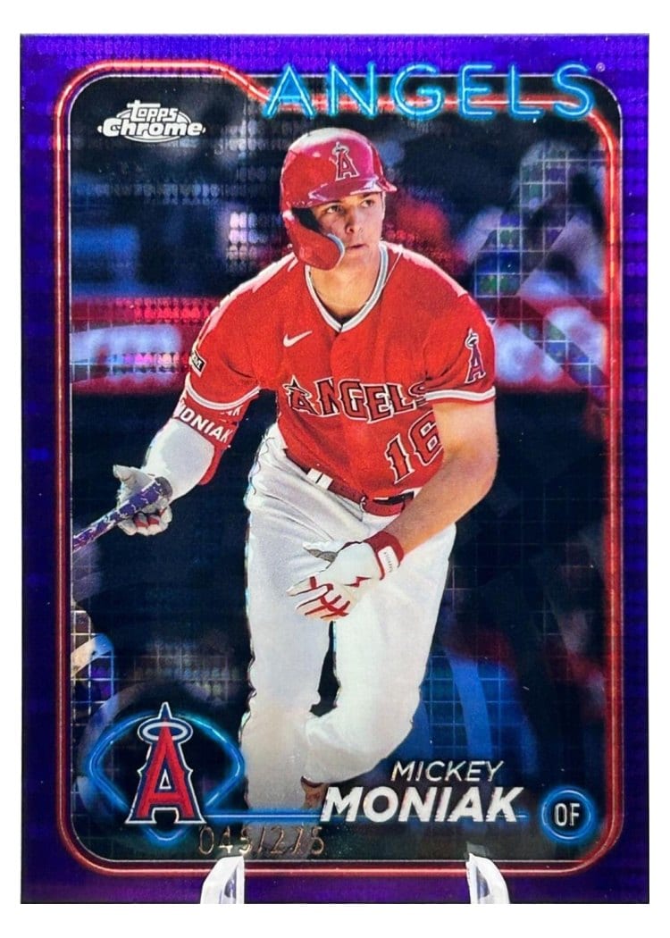 2024 Topps Chrome Base Set Mickey Moniak #51 card