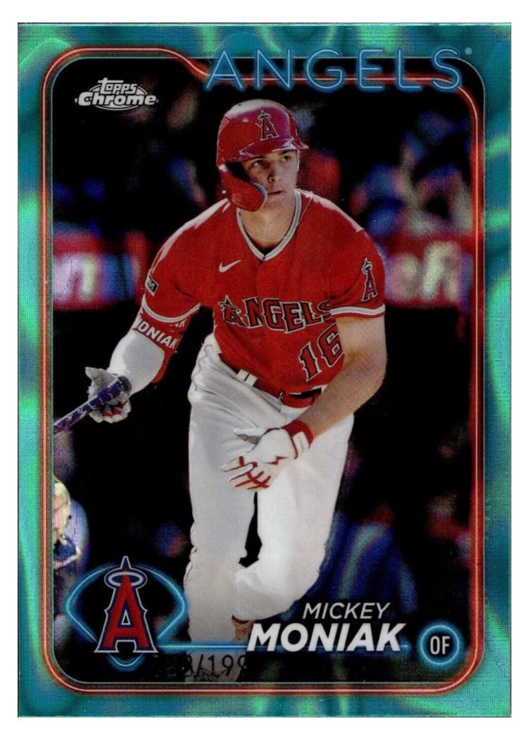 2024 Topps Chrome Base Set Mickey Moniak #51 card