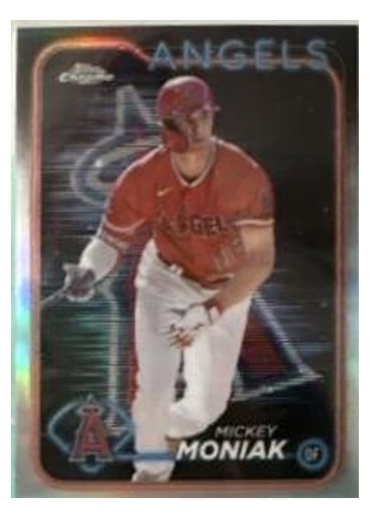 2024 Topps Chrome Base Set Mickey Moniak #51 card