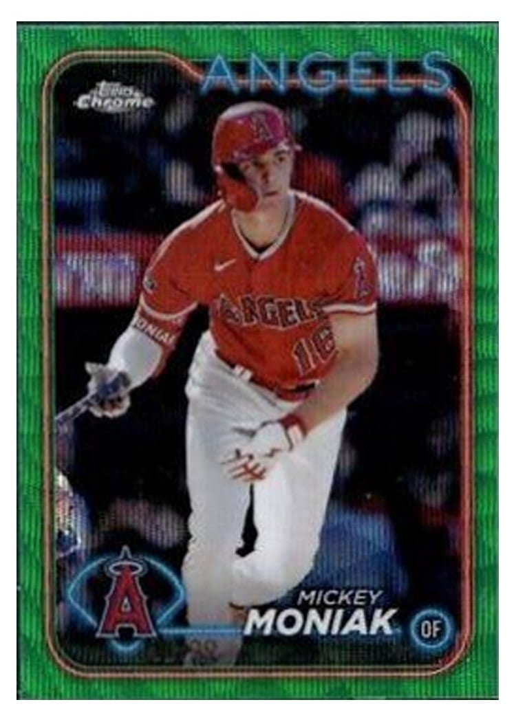 2024 Topps Chrome Base Set Mickey Moniak #51 card