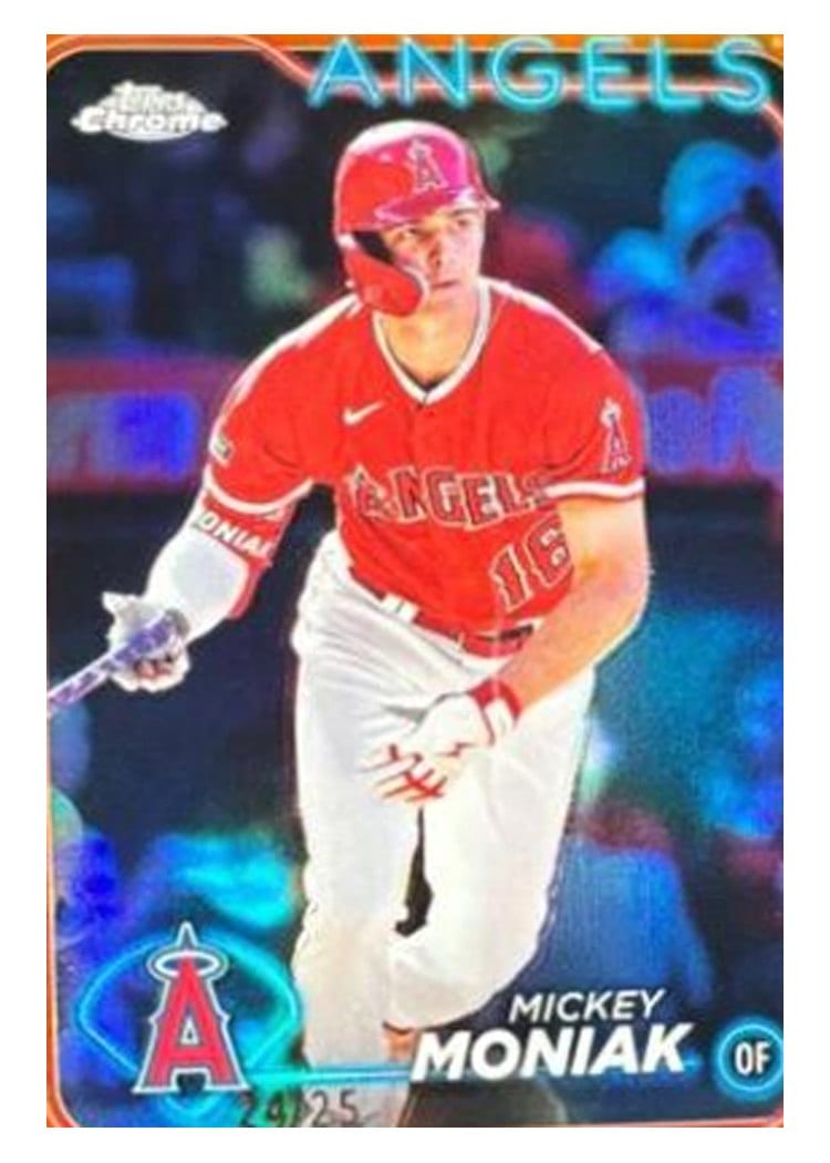 2024 Topps Chrome Base Set Mickey Moniak #51 card