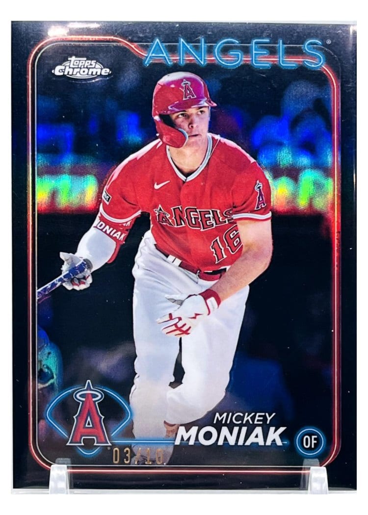 2024 Topps Chrome Base Set Mickey Moniak #51 card