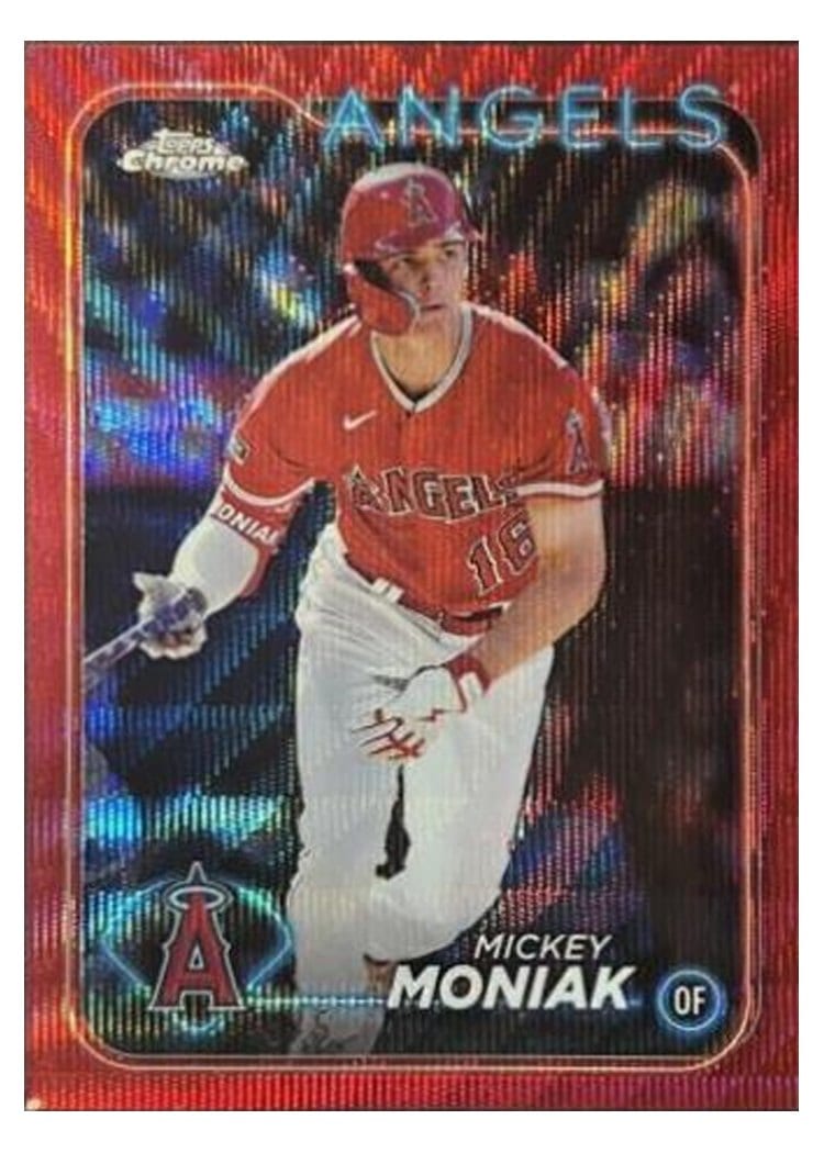 2024 Topps Chrome Base Set Mickey Moniak #51 card