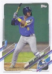 2021 Topps Pro Debut Base Set Miguel Amaya #PD-130 card
