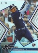 2023 Topps Xpectations Base Set Miguel Amaya #33 card