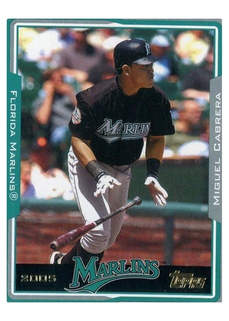2005 Topps Base Set Miguel Cabrera #240 card