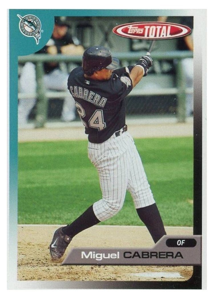 2005 Topps Total Base Set Miguel Cabrera #465 card