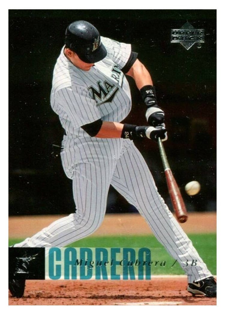 2006 Upper Deck Base Set Miguel Cabrera #198 card