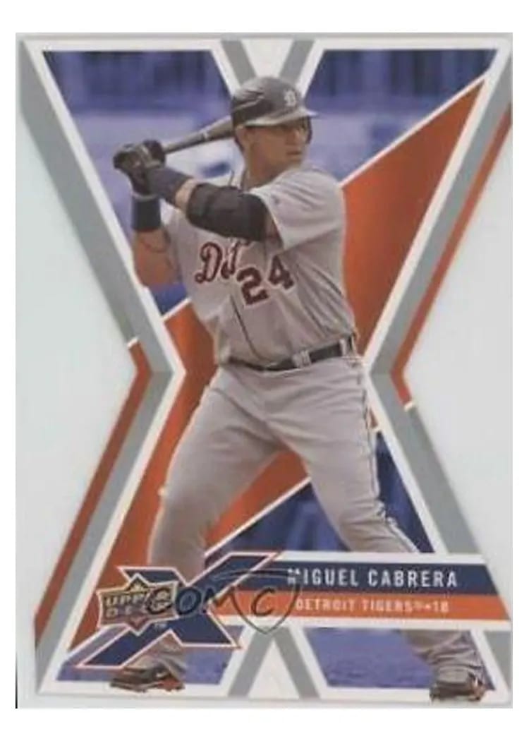 2008 Upper Deck X Miguel Cabrera #40 card