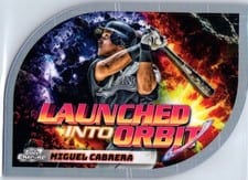 2024 Topps Cosmic Chrome Launched Into Orbit Miguel Cabrera #LIO-16 card