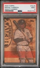 2024 Topps Heavy Lumber Miguel Cabrera #HL-25 card