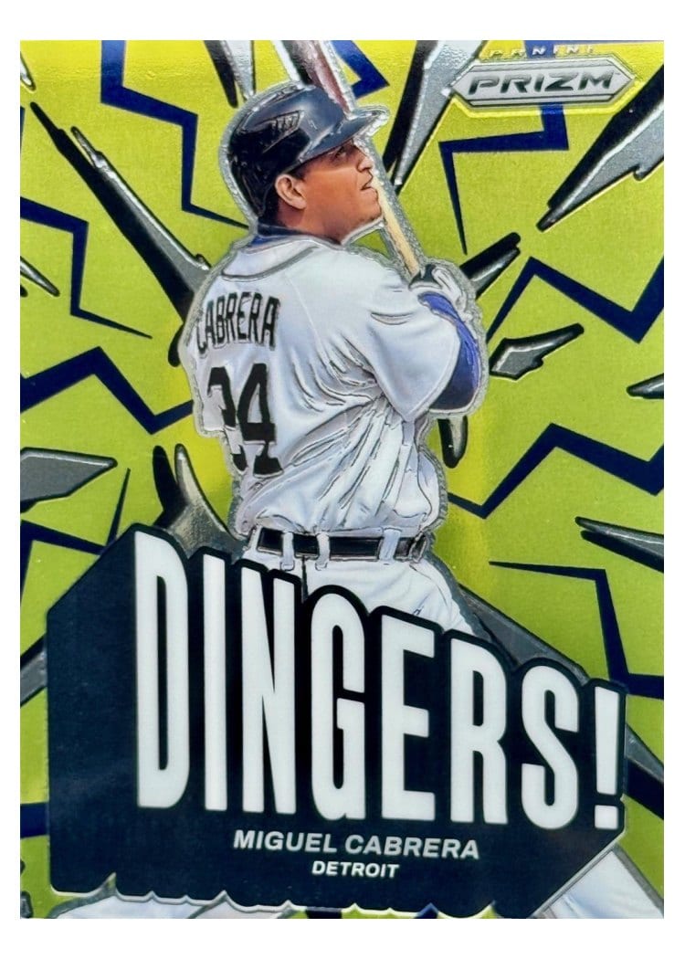 2025 Panini Prizm Dingers! Miguel Cabrera #17 card