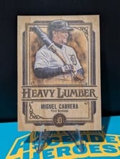 2025 Topps Update Heavy Lumber Miguel Cabrera #HL-53 card