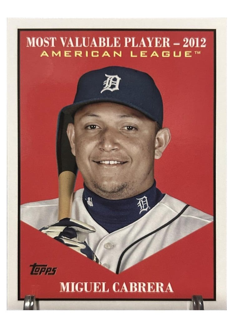 2025 Topps Update Most Valuable Miguel Cabrera #MV-17 card