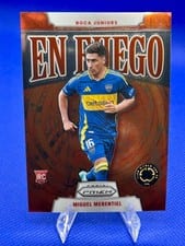2025 Panini Prizm FIFA Club World Cup En Fuego Miguel Merentiel #5 card