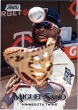 2019 Stadium Club Miguel Sano #107 card