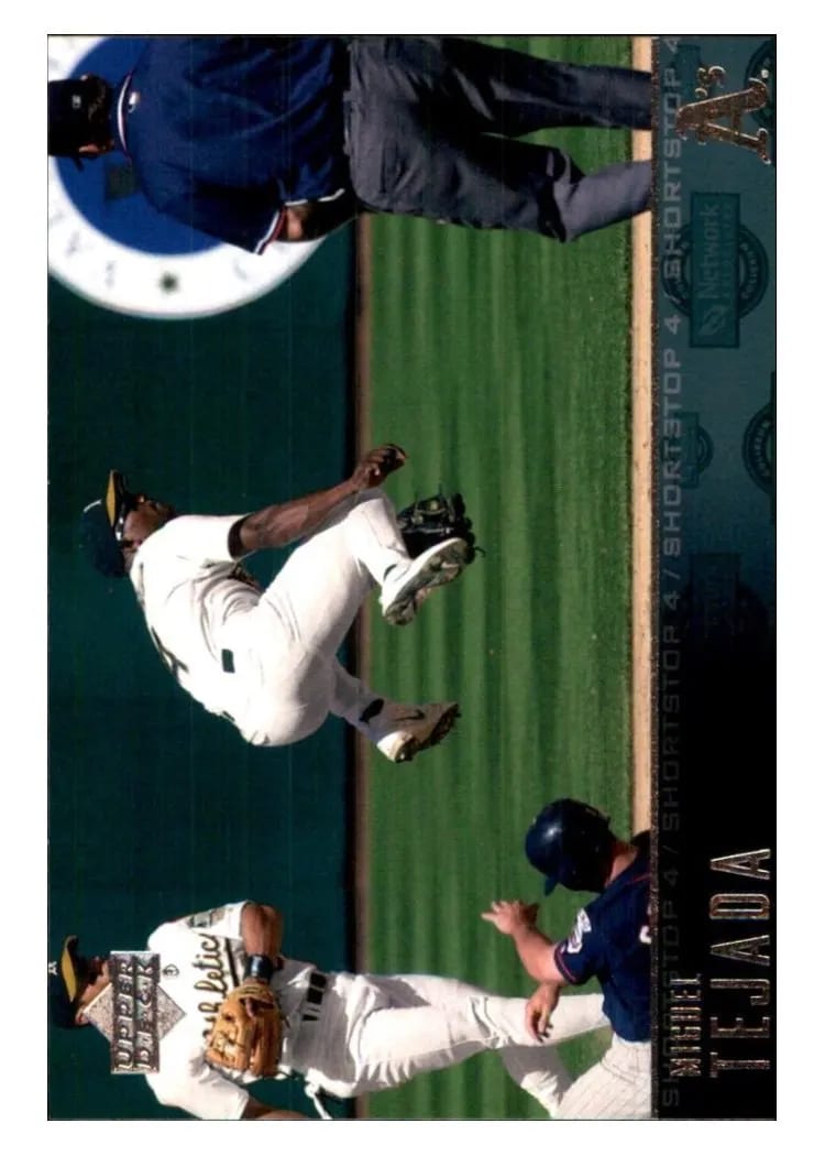 2004 Upper Deck Miguel Tejada #39 card