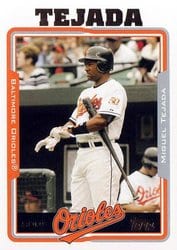 2005 Topps Base Set Miguel Tejada #230 card