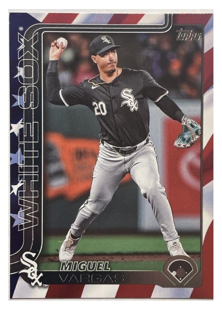 2025 Topps Base Set Miguel Vargas #190 card