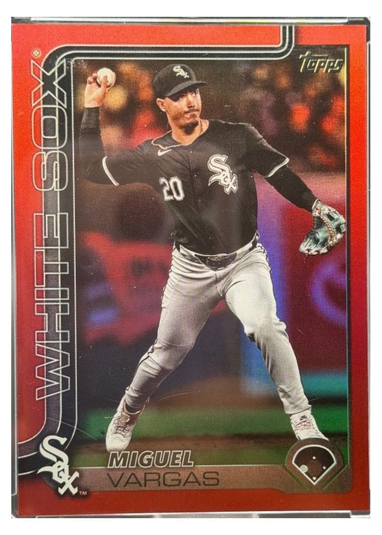 2025 Topps Base Set Miguel Vargas #190 card