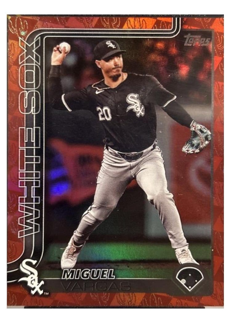 2025 Topps Base Set Miguel Vargas #190 card
