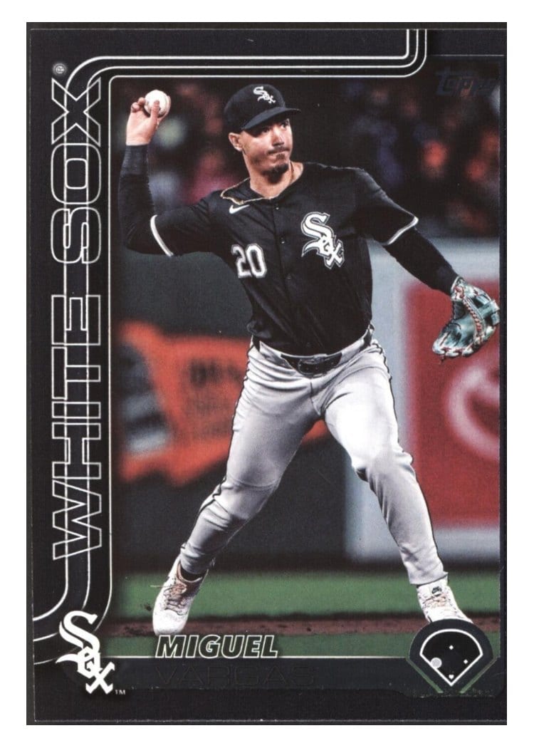 2025 Topps Base Set Miguel Vargas #190 card