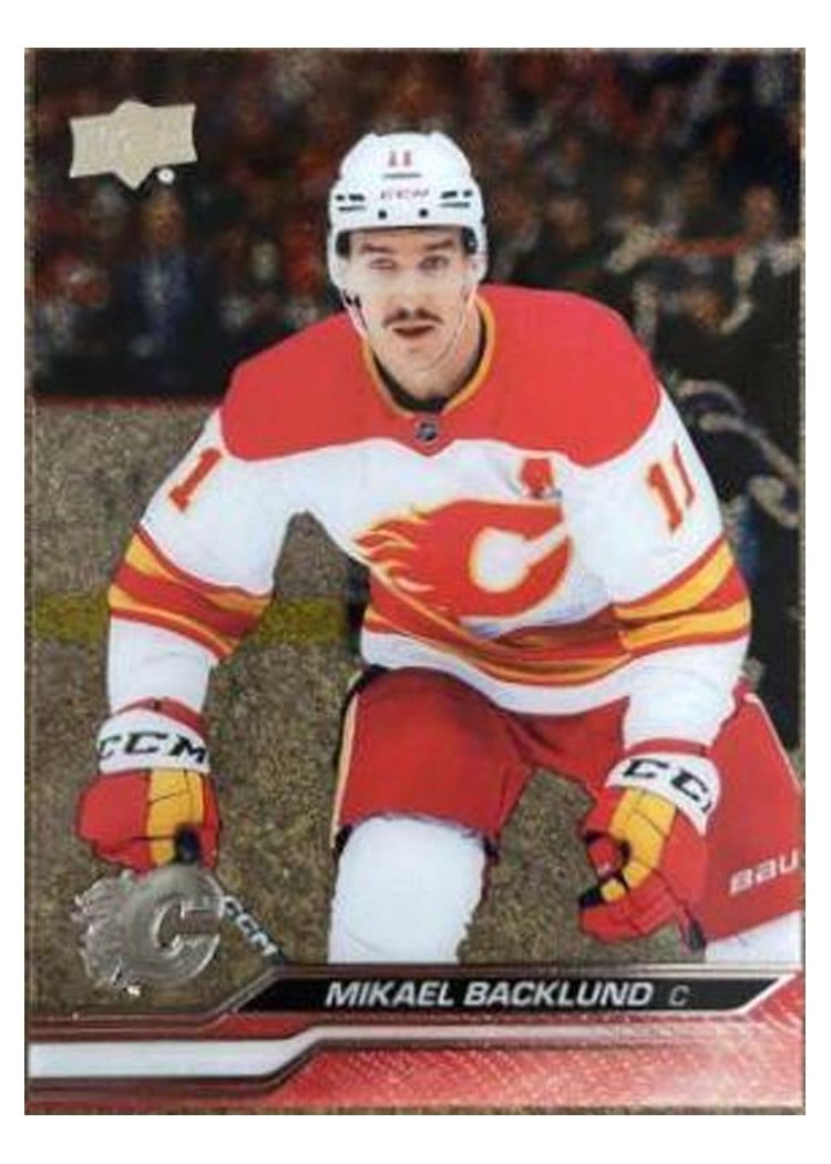 2023-24 Upper Deck Base Set Mikael Backlund #27 card