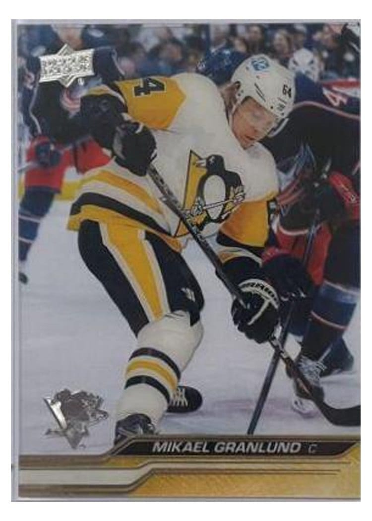 2023-24 Upper Deck Base Set Mikael Granlund #140 card
