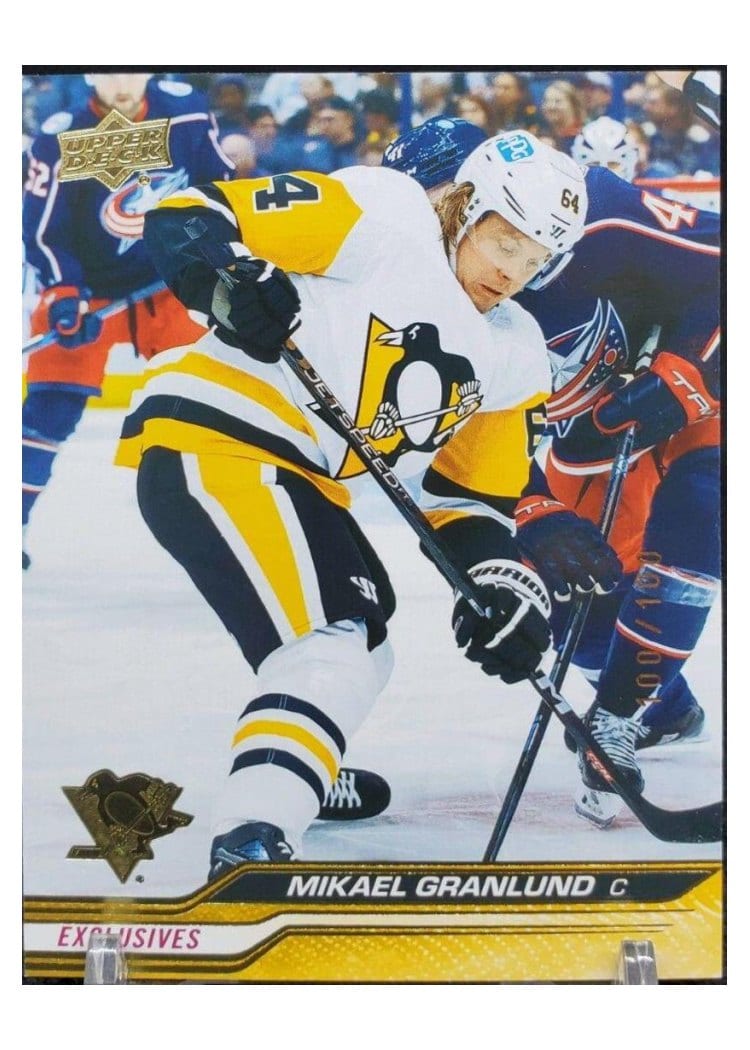 2023-24 Upper Deck Base Set Mikael Granlund #140 card