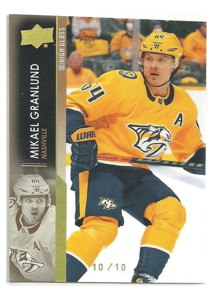 2023-24 Upper Deck Base Set Mikael Granlund #140 card