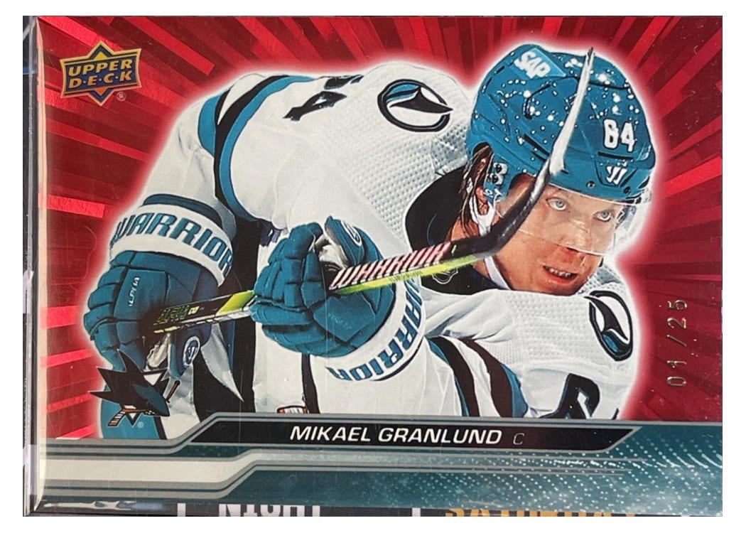 2023-24 Upper Deck Base Set Mikael Granlund #615 card